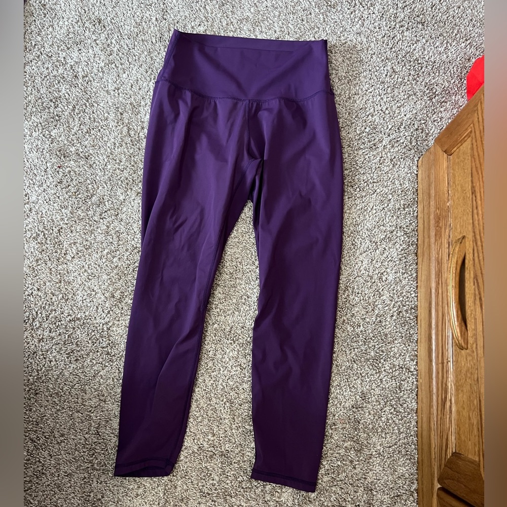 Purple Athletic Leggings